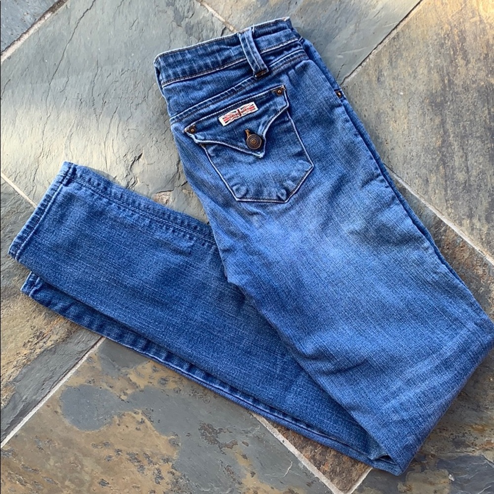 Hudson Low Waisted Skinny Jeans